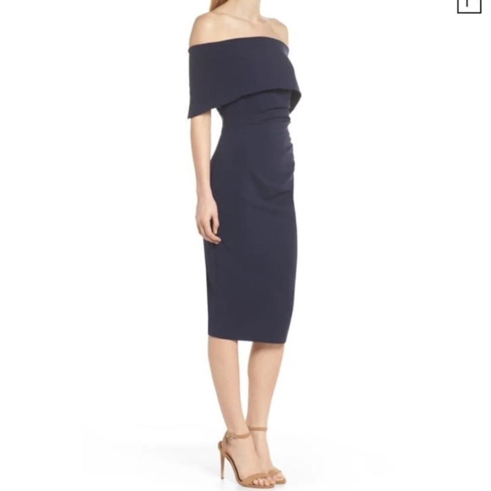 Vince Camuto Off-Shoulder Dress